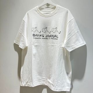 BANKS XLサイズ ATS0890 OFF WHITE 白 新品未使用です！(Tシャツ/カットソー(半袖/袖なし))