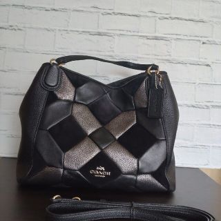 COACH - 【最終価格です】COACH スエード×レザー 2wayバッグの