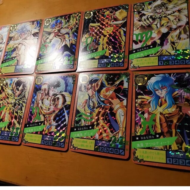 聖闘士星矢　黄金聖闘士　カード☆レアカード　キラカード　ホログラム　NO11