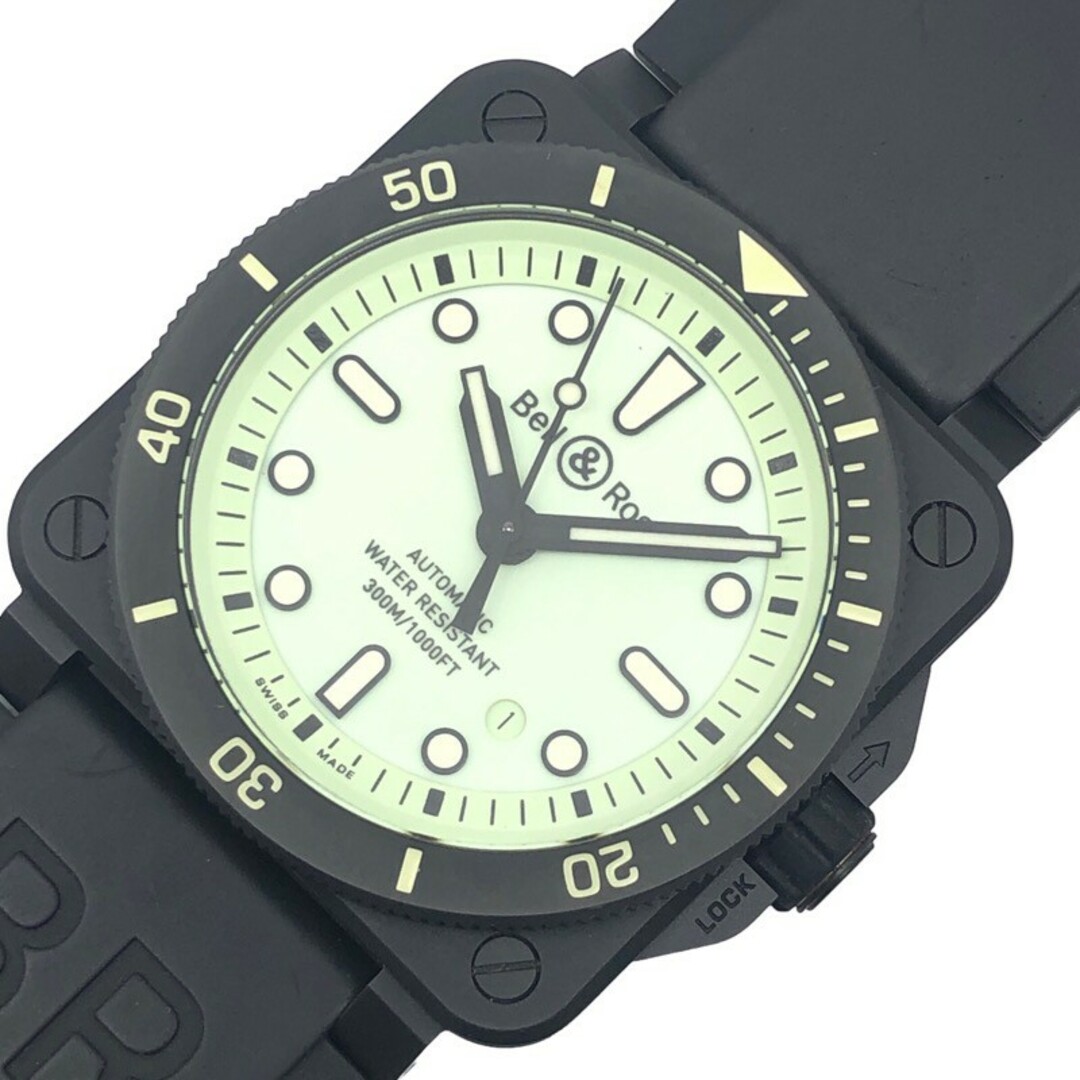 ベル＆ロス Bell & Ross BR 03-92 ダイバー フル ラム　世界999本限定 BR0392-D-C5-CE/SRB グリーン  セラミック 自動巻き メンズ 腕時計