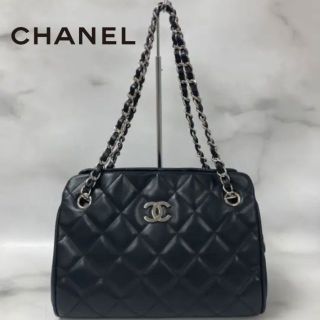 シャネル(CHANEL)のCHANEL シャネル　マトラッセ　ラムスキン　チェーンバッグ　人気　美品(ショルダーバッグ)