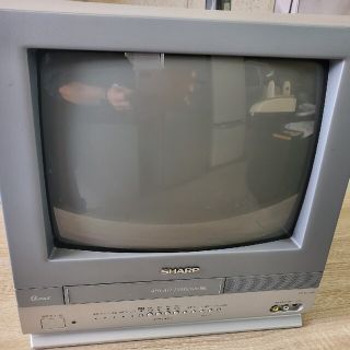 状態良好❗ブラウン管テレビ ＶＨＳシャープSHARP VT-14GH10(テレビ)