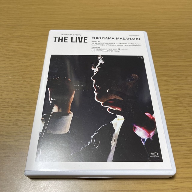 福山雅治　30周年記念　THE LIVE DVD