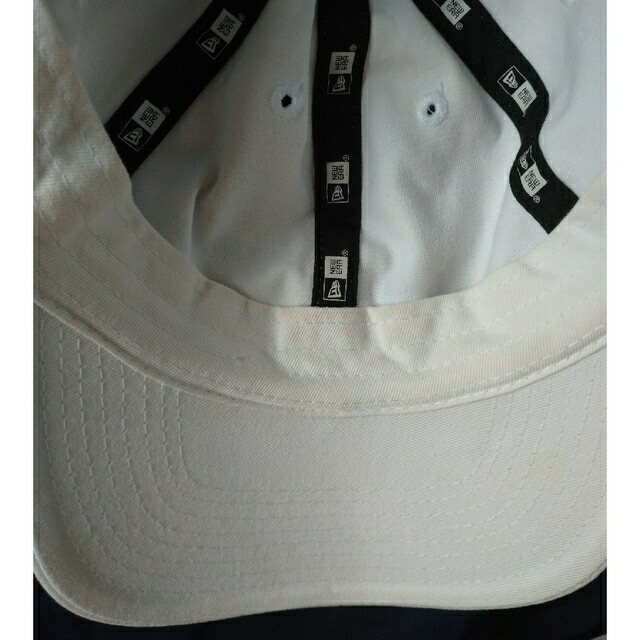 NEW ERA(ニューエラー)のニューエラ★グリーンレーベル別注★コットン　キャップ（訳あり品）白 レディースの帽子(キャップ)の商品写真