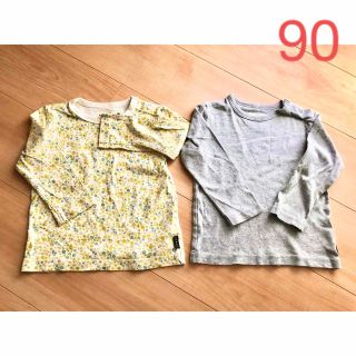 ベルメゾン(ベルメゾン)のベルメゾン ロンT 90 2枚(Tシャツ/カットソー)