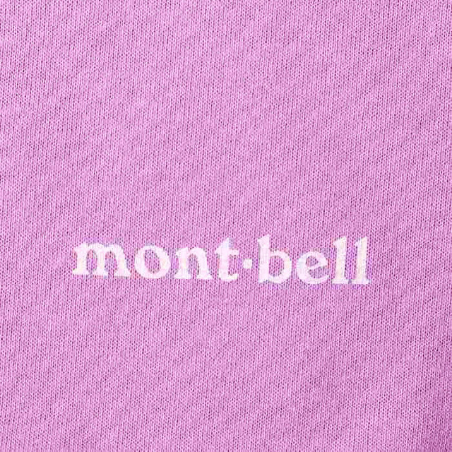 mont bell(モンベル)のモンベル 半袖Tシャツ クルーネック 無地 トップス アウトドア トレッキング スポーツウェア レディース Mサイズ パープル mont-bell レディースのトップス(Tシャツ(半袖/袖なし))の商品写真