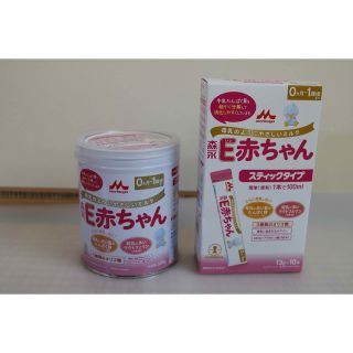 モリナガニュウギョウ(森永乳業)のE赤ちゃん300g缶とスティック10本　(その他)