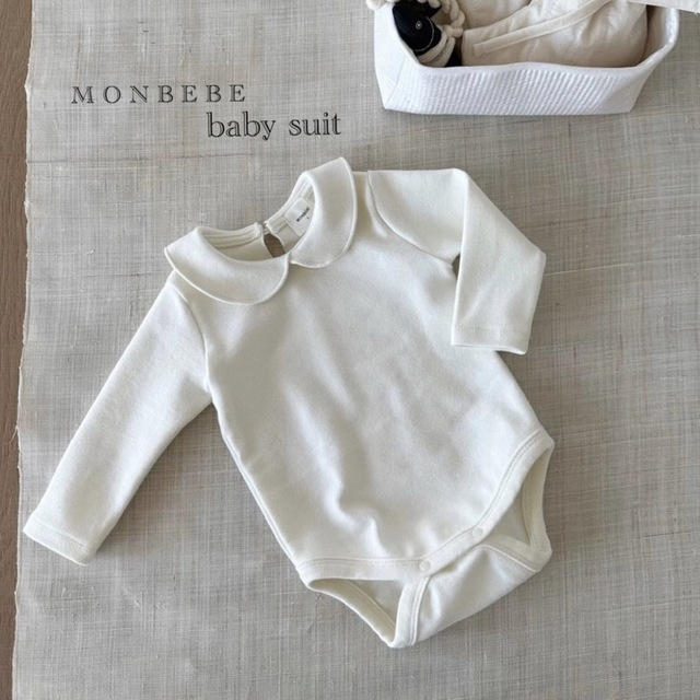 monbebe basic kara suits ベビーロンパース ボディスーツ キッズ/ベビー/マタニティのベビー服(~85cm)(ロンパース)の商品写真