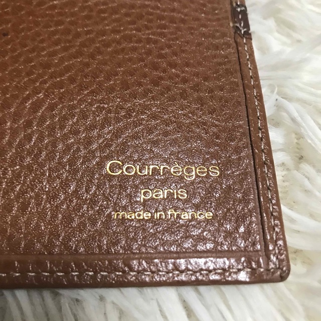Courreges(クレージュ)のクレージュ 長財布 ブラウン 定期入れ がま口 レディースのファッション小物(財布)の商品写真