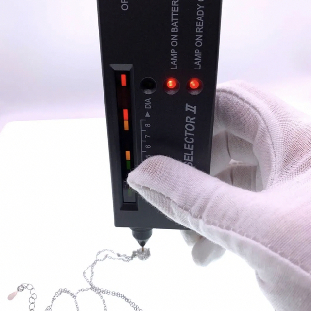 新品 GRA モアサナイト 1.0ct 18K ネックレス E232
