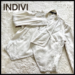 インディヴィ(INDIVI)のINDIVI インディヴィ 38 トップス テーラードジャケット M(テーラードジャケット)