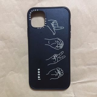 サカイ(sacai)のsacai iPhoneケースPEACE iPhone11(iPhoneケース)