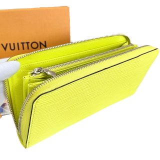 ルイヴィトン(LOUIS VUITTON)の【新品・未使用】⭐︎蛍光イエロー⭐︎ ジッピーウォレット　エピ　黄色　最新(長財布)