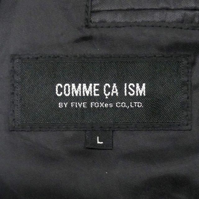 COMME CA ISM(コムサイズム)のテーラードジャケット レザー コムサイズム 本革 L メンズ SJ1617 メンズのジャケット/アウター(テーラードジャケット)の商品写真