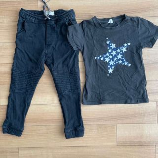 ザラキッズ(ZARA KIDS)のZARA boys ズボン　Tシャツサイズ110 2点セット(パンツ/スパッツ)