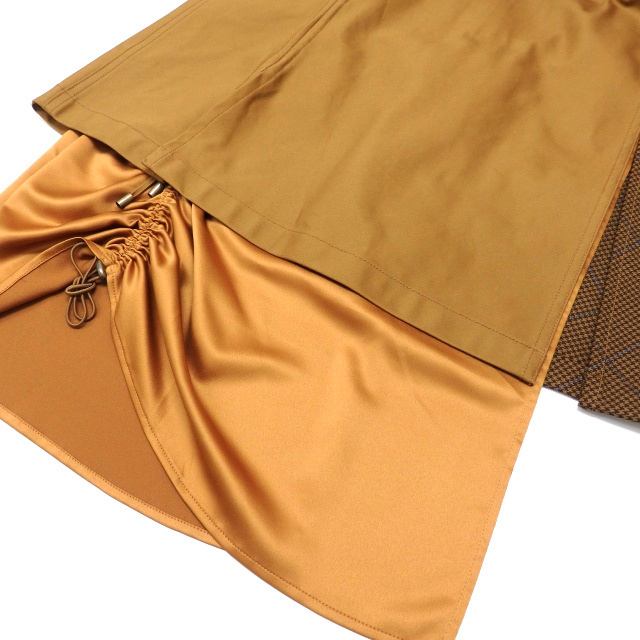 ベスファック BESFXXK 20AW 3 Fabrics レイヤードスカート 4