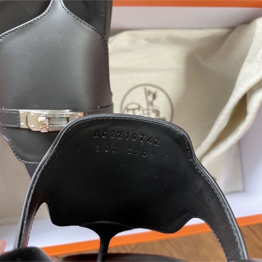 Hermes - 新品未使用 エルメス アンピール ブラック 38 ケリー金具