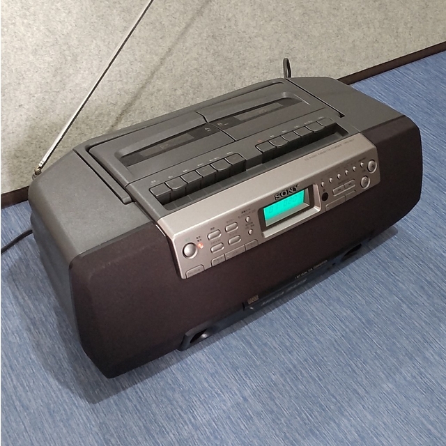 SONY - SONY CFD-W57 CDラジオカセットコーダー 可動品 重低音の SONY - SONY CFD-W57 CDラジオカセットコーダー 可動品 重低音の