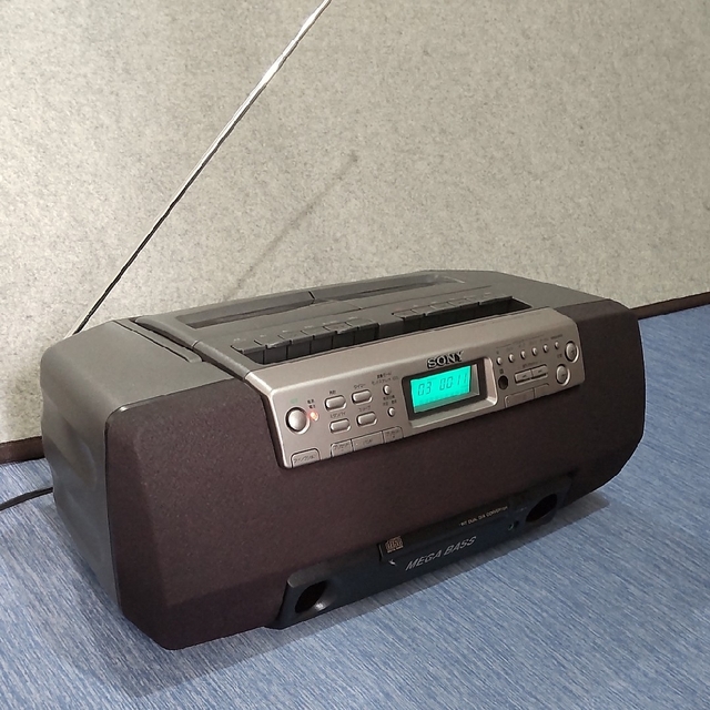 SONY CFD-W57 CDラジオカセットコーダー    可動品