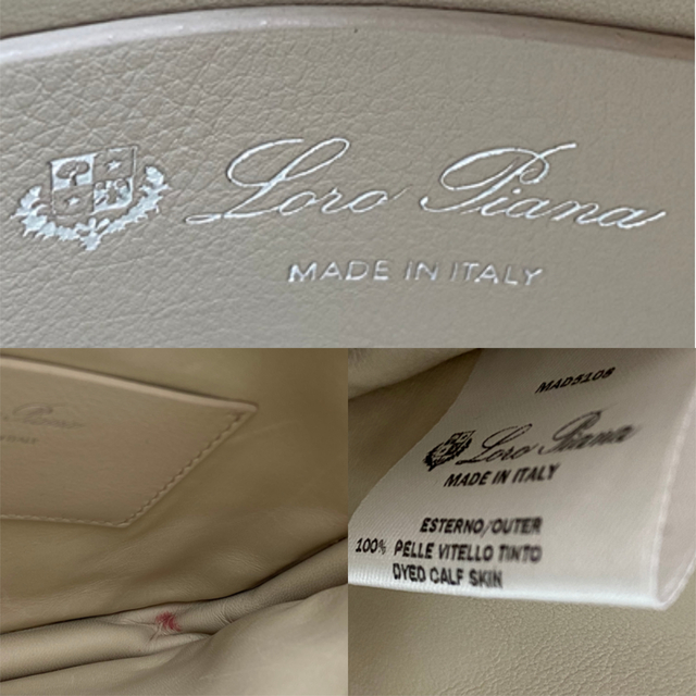 LORO PIANA - ロロピアーナ ミルキーウェイ レザー ムートン