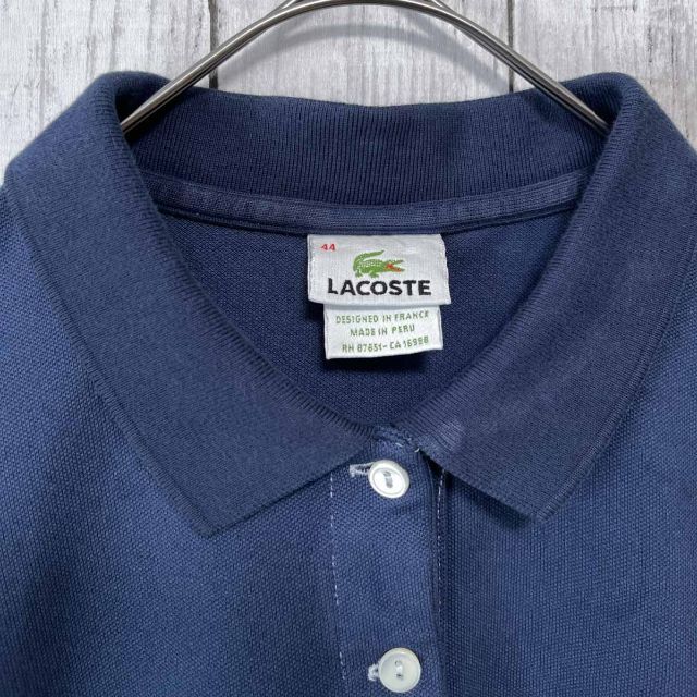 LACOSTE(ラコステ)のラコステ ポロシャツ レディース サイズ44 XSサイズ相当 3-290 レディースのトップス(ポロシャツ)の商品写真