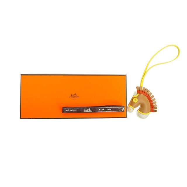 【未使用品】エルメス HERMES ジージー カマイユ チャーム コルナリン