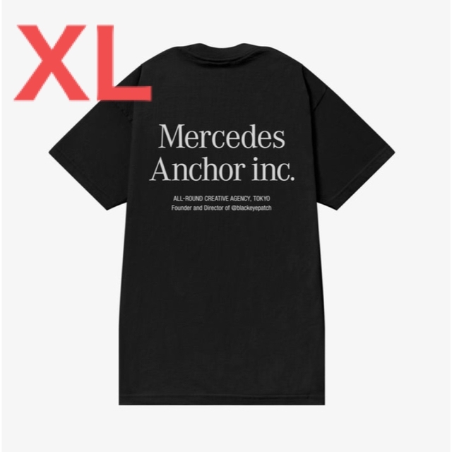 【XLサイズ】Mercedes Anchor Inc. TEE ブラック