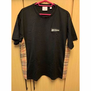 バーバリー(BURBERRY)の正規 21AW BURBERRY バーバリー ロゴパッチ Tシャツ(Tシャツ/カットソー(半袖/袖なし))