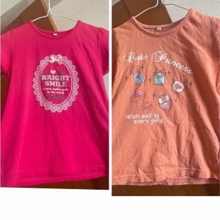 キッズ　女の子　Tシャツ　2枚(Tシャツ/カットソー)