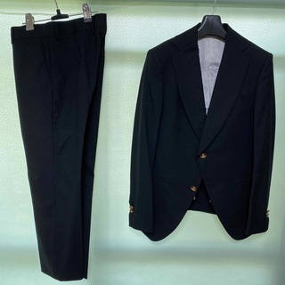 ヴィヴィアンウエストウッド(Vivienne Westwood)の超美品　Viviennewestwood man スーツ　セットアップ　ブラック(セットアップ)