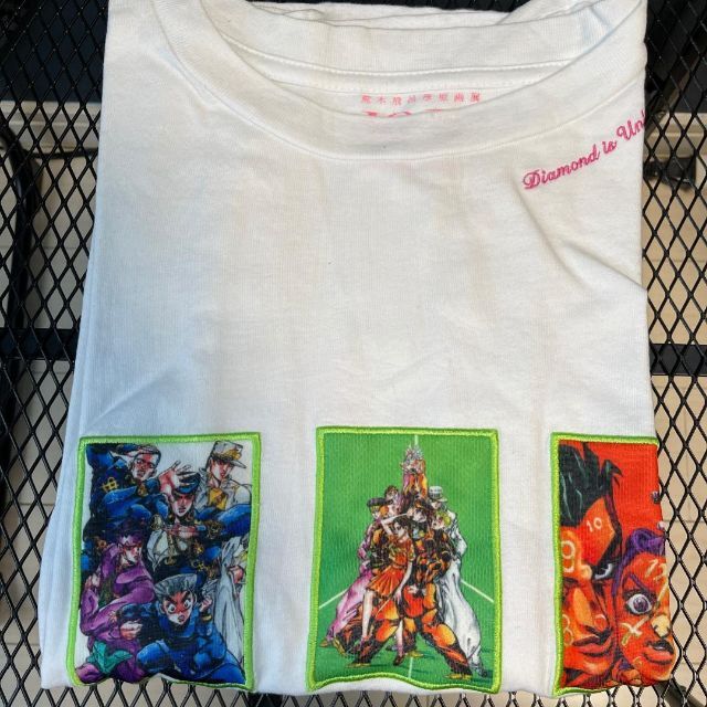 ジョジョ Tシャツ 荒木飛呂彦 原画展　大阪　限定　白　ジョジョの奇妙な冒険