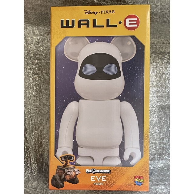 MEDICOM TOY(メディコムトイ)のBe@rbrick WALL・E ~ EVE 400% ベアブリック エンタメ/ホビーのフィギュア(その他)の商品写真