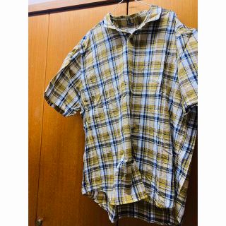 カンタベリー(CANTERBURY)のメンズ　大きい服　カンタベリー　半袖　ブラウス　シャツ　4L 美品(シャツ)