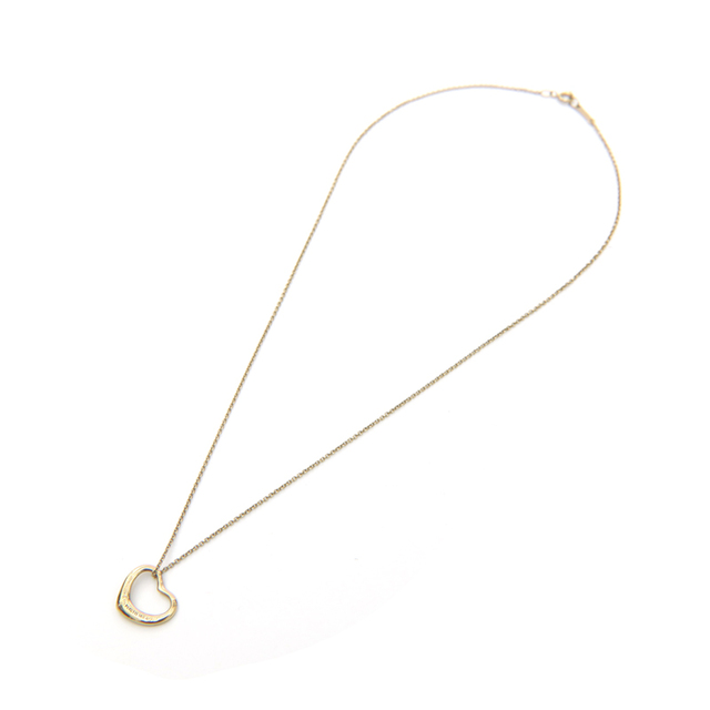 ティファニー TIFFANY&Co. オープンハートペンダント YG 18K 3.4g