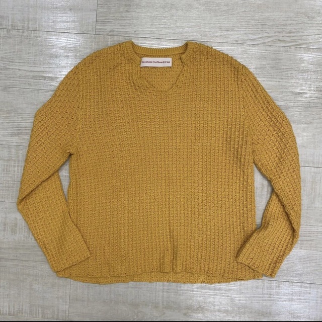 23ss Stockholm ( surfboard )club ニットセーター 速達メール便送料