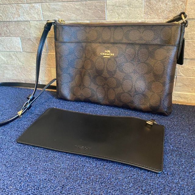 美品 Coach コーチ ショルダーバッグ 男女兼用 カバン 財布