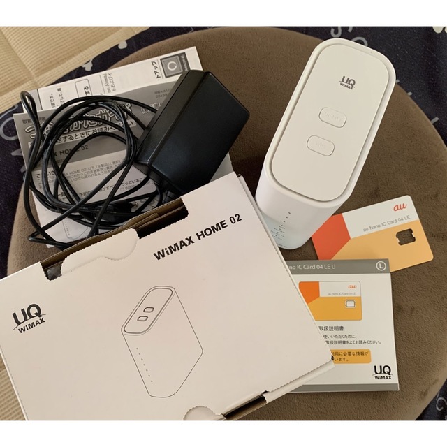 UQ WiMAX HOME 02 スマホ/家電/カメラの生活家電(その他)の商品写真