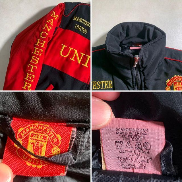 MANCHESTER UNITED サッカー プレミアリーグ 中綿ジャケット MANCHESTER UNITED サッカー プレミアリーグ 中綿ジャケット