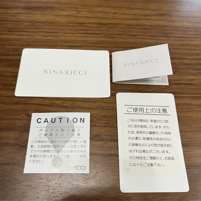 nina ricci/ニナリッチ  三つ折り財布 5
