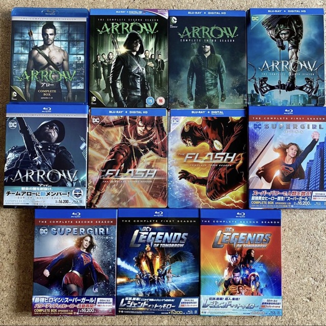 DC - フラッシュ スチールブック ブルーレイ 2本セット アローバース