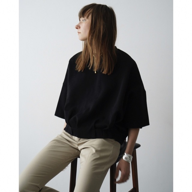 美品　CLANE TUCK HEM COMPACT TOPS サイズ１