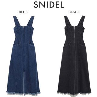 スナイデル(SNIDEL)のsnidel デニムワンピース (ロングワンピース/マキシワンピース)