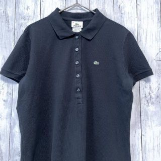 ラコステ(LACOSTE)のラコステ 半袖 ポロシャツ レディース サイズ46 Sサイズ相当 2-214 (ポロシャツ)