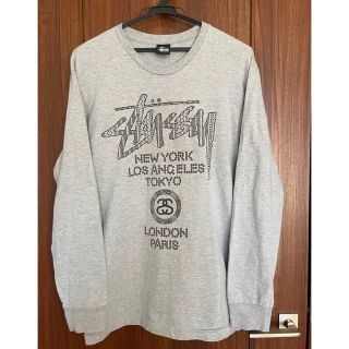 ステューシー(STUSSY)のStussy World Tour Tシャツ ロンT(Tシャツ/カットソー(七分/長袖))