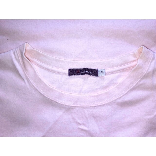 ピンク 半袖Tシャツ ３L メンズのトップス(Tシャツ/カットソー(半袖/袖なし))の商品写真