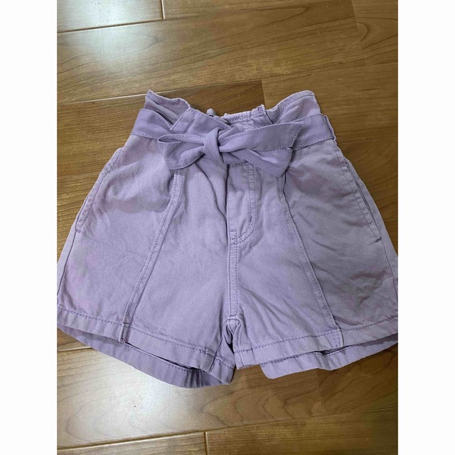 GU(ジーユー)のキッズ　ショートパンツ キッズ/ベビー/マタニティのキッズ服女の子用(90cm~)(パンツ/スパッツ)の商品写真