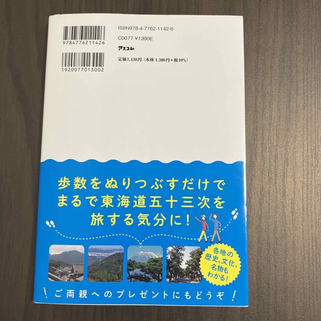 歩数計でゆく東海道五十三次 ぬりつぶし健康ウォーキング エンタメ/ホビーの本(健康/医学)の商品写真