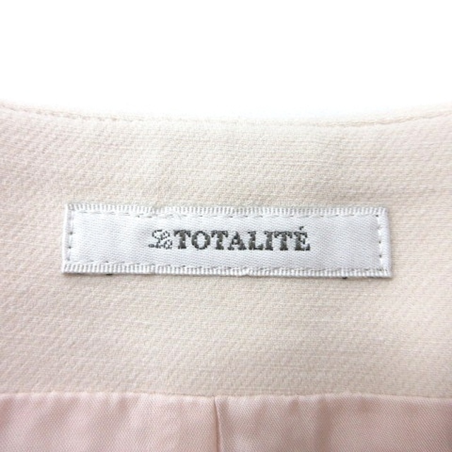La TOTALITE(ラトータリテ)のラ トータリテ ラップスカート フレア ひざ丈 36 ライトベージュ レディースのスカート(ひざ丈スカート)の商品写真