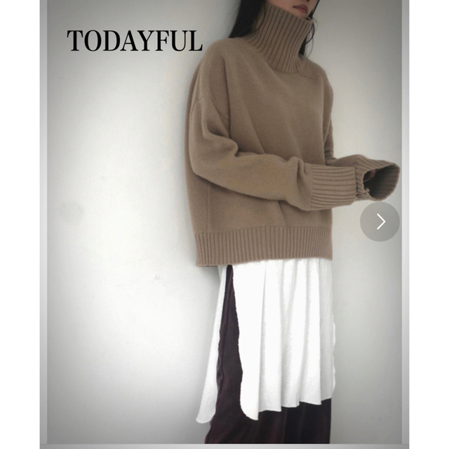 todayful タートルネック 完売   ニット/セーター