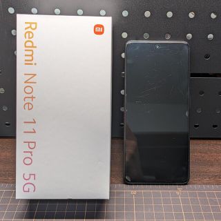 アンドロイド(ANDROID)のXiaomi Redmi Note 11 pro 5G(スマートフォン本体)